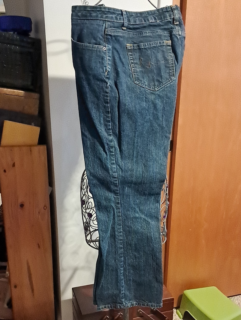 St. John's Bay Straight-Leg Blue Denim Jeans